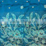 African Embroidered George Fabric
