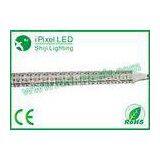 Colored Connect 5050 LED Strips For Cars / Adhesive Bendable LED Strip CLK Pin