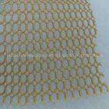 Washbag White Polyester Mesh Fabric