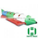 HI Hot Sale Popular Adults Inflatable Water Banana Boat for Sale thumbnail-2