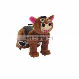 HI Brown Little Donkey Battery Operated Electric Animal Ride for Mall thumbnail-3