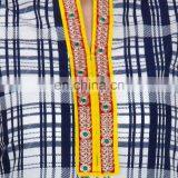 Manufacturer Latest Printed 3/4 Sleeve Band Collar 100% Cotton Kurtis thumbnail-3