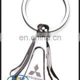 Cheap Custom Shape Metal Keychain Classic Car Logo Keychain in Silver Color thumbnail-3