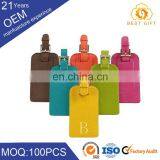 Wholesale Zinc Alloy Custom Silicone Luggage Tag/free Printable Luggage Tag Template/sublimation Luggage Factory thumbnail-5