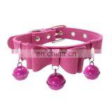 Double-layer Bow Cat Bell Rhinestone Pet Collar thumbnail-4