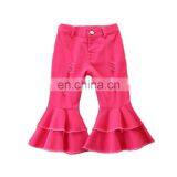 Kids Pant For Girls Bell Bottoms Flare Leg Pants thumbnail-5