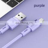 JOYROOM Silicone Colorful Charger Cable for Iphone Cable and Type c Fast Cable thumbnail-6