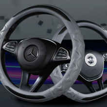 Car Silicone Steering Wheel Cover, Steering Wheel Silicone Non-slip Protective Cover thumbnail-2