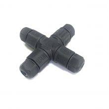4 Way 2pin Corss L20 Connector Thread Waterproof Screw Wire 2 3 4pin Cross Electrical Connector thumbnail-4