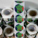 Plastic Bottle Label Printing,custom Adhesive Label