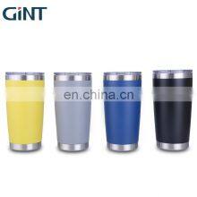 GINT 20 oz Colorful Coffee Tea Cup Insulated Tumbler With Lid Sublimation Mug Customized Logo thumbnail-2