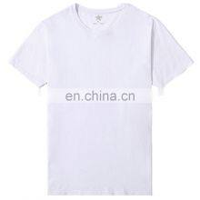 Mens Blank Custom Logo Casual Cotton Promotional Crew Regular Short Sleeve Sublimation Printing White T-shirt