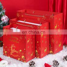 Christmas Navidad Bolsas De Navidad De Papel Mayor Paper Gift Bag thumbnail-4