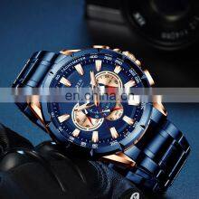 Custom Reloj Stainless Steel Other Waterproof Style Wristwatch Luxury Men Wrist Sports Quartz Watch thumbnail-4