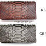 Custom Men Luxury Genuine Python Snake Skin Leather Clutch Bag Wallet thumbnail-3