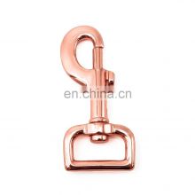Metal D Ring Rotatable Spring Spiral Buckle Handbag Hook Pet Dog Leash Hook thumbnail-4