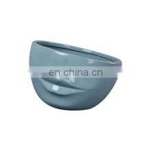 Modern Decorative Handmade Art Porcelain Creatice Vase Face Lip Design Ceramic Flower Pot thumbnail-5