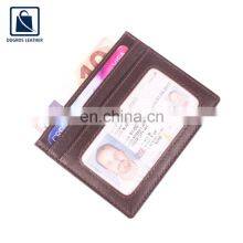 Premium Quality Modern Stylish Polyester Lining Material Genuine Leather Card Case Holder From Indian Manufacturer thumbnail-2