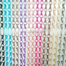 Colorful Door Partition Aluminum Curtain Chain Double Hook Chain
