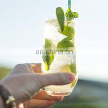 Amazing Transparent PET Logo Wine Wedding Customize Flute Stemless Plastic Glasses Champagne thumbnail-1