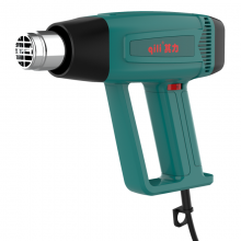 Factory Direct Supply Electric Heat Gun Temperature Control by Rear Button Heated Spray Gun Green