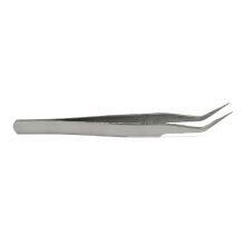 High Precision Tweezers ST-15 302 Stainless Steel Antimagnetic Acid Proof Elbow Tweezers Clock Maintenance Tool thumbnail-2