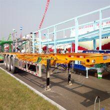 Export Container Semi-trailer Skeleton Semi-trailer 40 Foot Semi-trailer