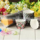 New Arrival Cute Small Flower Paper Muffin Cake Cup