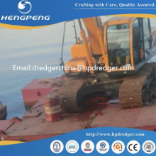 Heavy-Duty Excavator Modular Floating Platform Barge for Marine Logistics thumbnail-3
