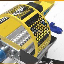 Beverage Cans Multiple Shredder Big Blue Barrel Crusher thumbnail-5