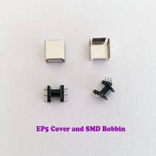 EP5 SMT Transformer Cover, EP5 Transformer Cover+SMD Bobbin. EP5 transformer accessories. The materials are SUS301 and PM9630. Good quality, fast delivery.