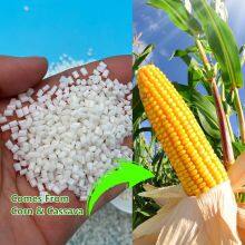 Manufacturer Wholesale 25kg Per Bag Transparent Polylactic Acid Resin Pellets Material Biodegradable PLA Plastic Granules thumbnail-3