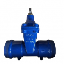 German Standard DIN3352 Socket End Gate Valve Ductile Iron PVC Pipe Elastic Soft Seal Gate Valve Factory Price thumbnail-3