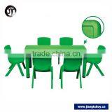 JT16-5704 GuangZhou Wholesale 6 People Cheap School Furniture Kindergarten Table And Chair thumbnail-1