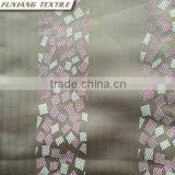 100% Polyester Jacquard Flower Window Curtain Fabric thumbnail-2