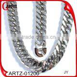 Polish Jewelries Punk Man and Women Necklace Stainless Steel Jewelry Gold Chain thumbnail-2