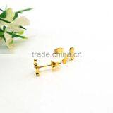 Cross 2 Gram Gold Beautiful Designed Earrings thumbnail-2