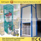 Warehouse Vertical Material Lift Platform/ Guide Rail Cargo Lift thumbnail-5