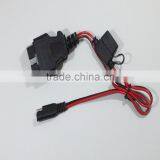 New Wire Assembly OBD II With to SAE Plug With Molding Fuse Holder and Install 10A Fuse Wire Assembly thumbnail-4