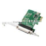 Printer DB25 Parallel Port LPT to PCI-E PCI Express Card Adapter Converter Brand New WCH382 Chip