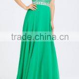 Luxurious Beaded Tops for Evening Setin Party Ladies Long Tops With Zipper Behind Dresses Sexy Off-shoulder Wear Party Gown thumbnail-2