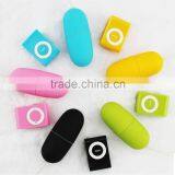 Cheap Sex Toy Colorful Wireless Waterproof Women G Spot MP3 Vibrator Masturbation Massager Bullet