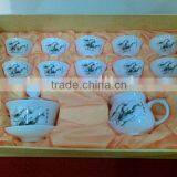 porcelain gongfu tea set(tea cup set,china tea set)