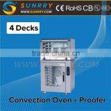 Electric Commercial Convection Oven 4 Trays Convection Microwave Oven For CE (SY-CNV4D SUNRRY) thumbnail-2
