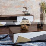 Modern Dining Room Wooden Pattern Matching Sideboard Cabinet Side Cabinet thumbnail-2