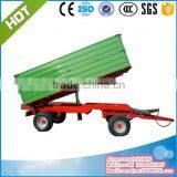 2T Farm Dump Trailer, Tractor Tipping Trailer, thumbnail-1