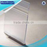 Retail Display Clear Plastic Price Profile