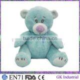 Plush Baby Toy Blue Bear thumbnail-1