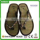 2014 Stylish Woven Straw Slippers thumbnail-1