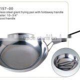 St/st Giant Frying Pan thumbnail-1